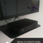 Mesa flotante de vidrio para Decodificador o DVD 25X35