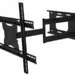 Soporte móvil doble brazo EXTRALARGO 70cm 32"-75"