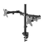 Soporte de doble monitor para escritorio 18" a 32"